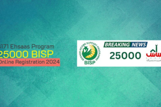 8171 Ehsaas Program 25000 BISP Online Registration
